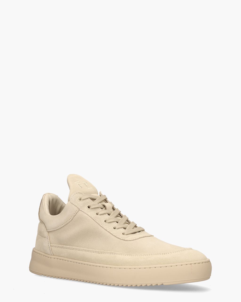 Filling Pieces Low Top Suede Beige Herensneakers