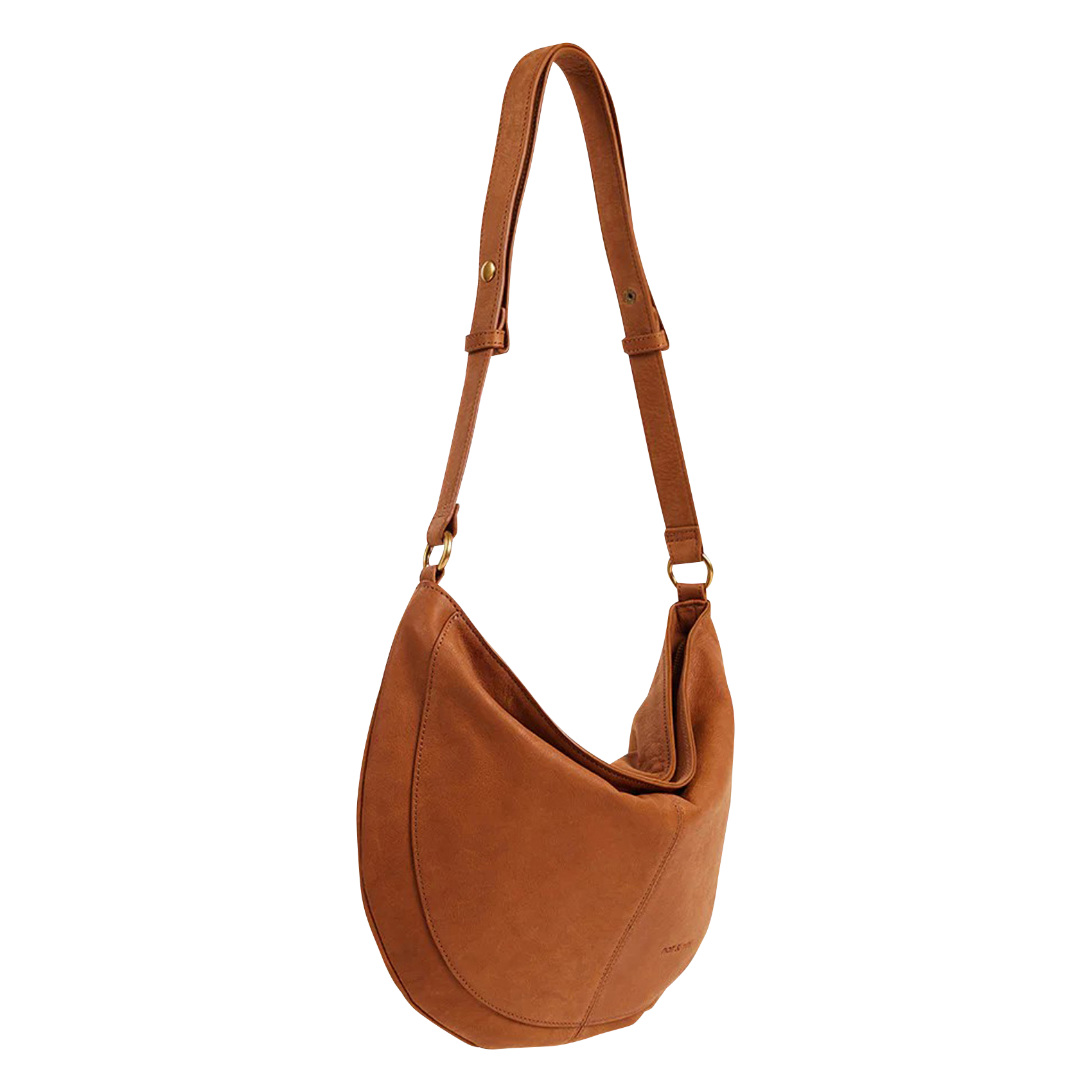 RODEO - Sac cabas porté épaule en cuir | Marron
