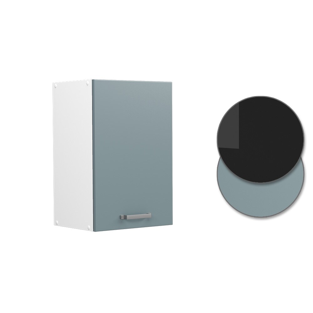 Vicco Hängeschrank Küchenschrank R-Line Solid Weiß Blau Grau 40 cm modern