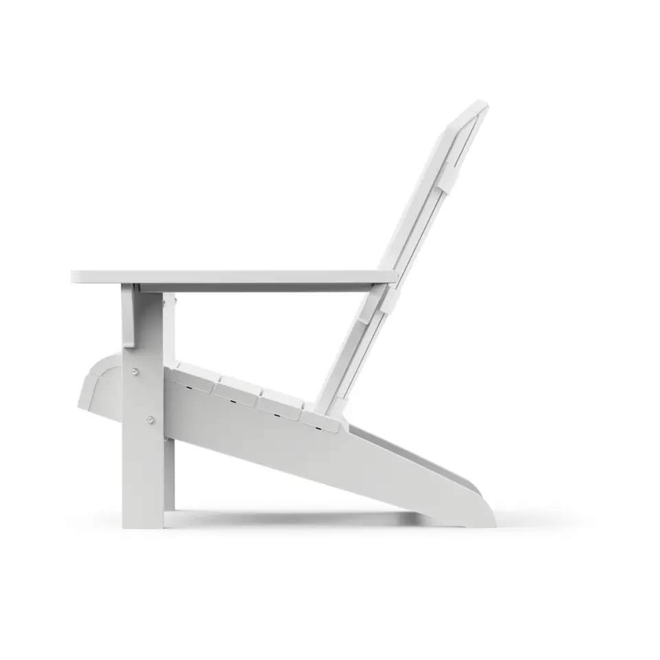 Keter Troy Adirondack Tuinstoel - 81x80x96,5cm - Wit