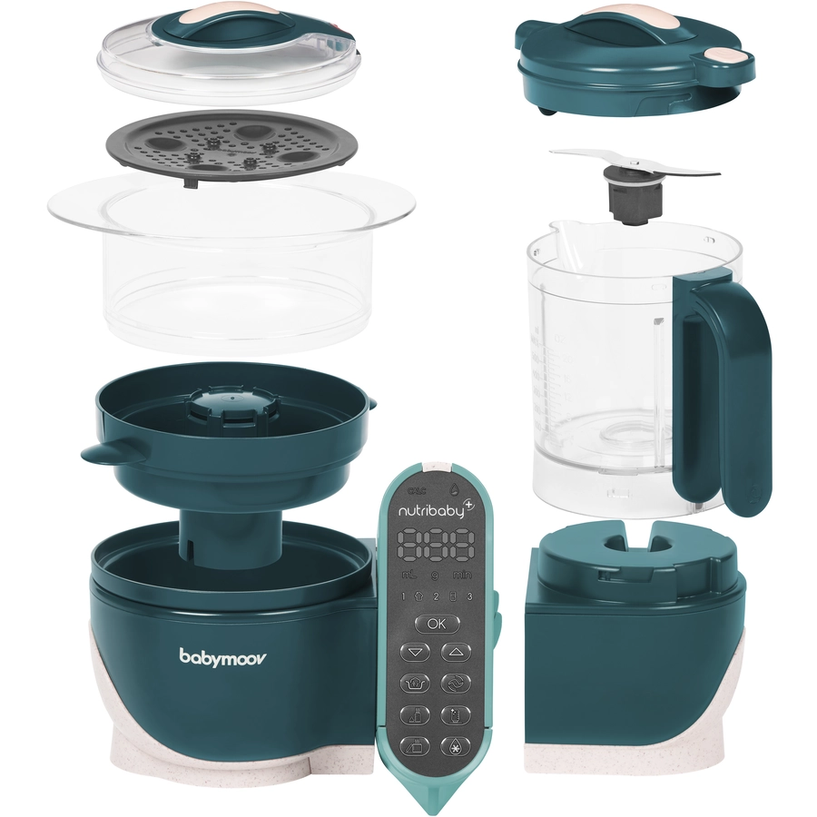 babymoov Küchenmaschine Nutribaby Plus Opal green