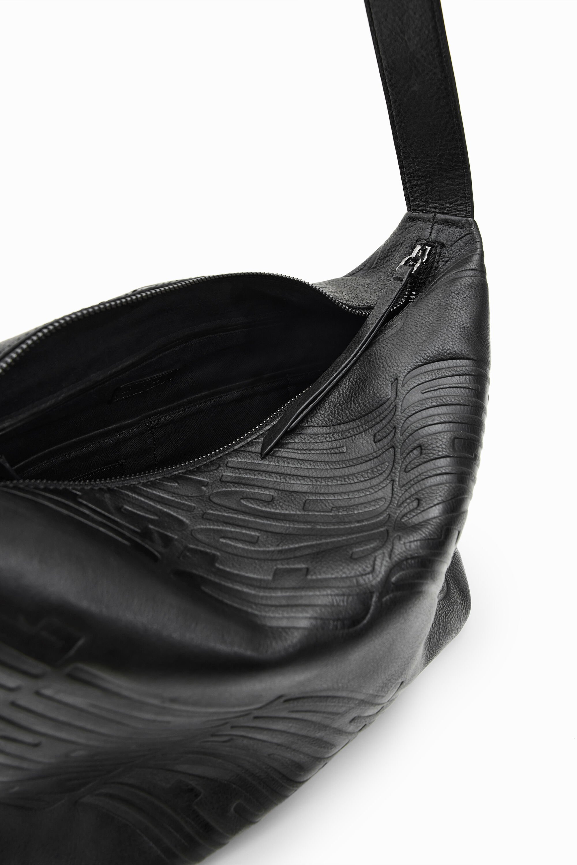 Grand sac cuir logos