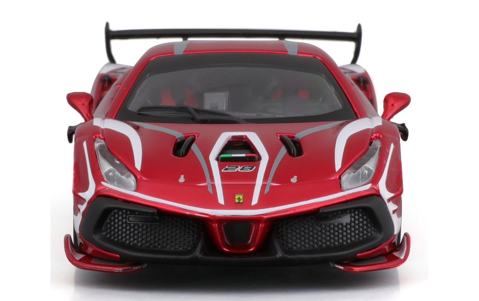 Ferrari Racing 488 Challenge Evo 2020 Rot 1:43Sammlermodell im Massstab 1:43
