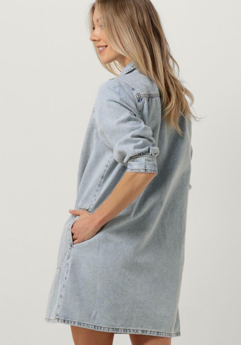 BY-BAR blauwe by-bar mini jurk flynth denim dress