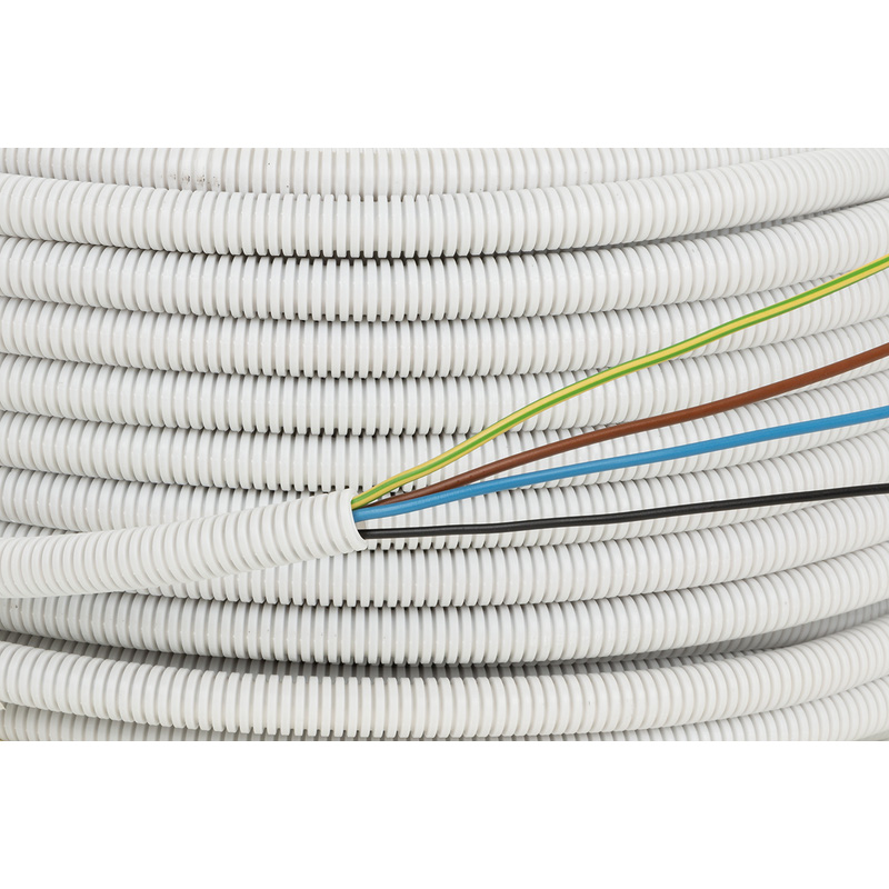 Precaflex Voorbedrade Flexbuis 16mm 3x2,5+1x1,5mm² 50m