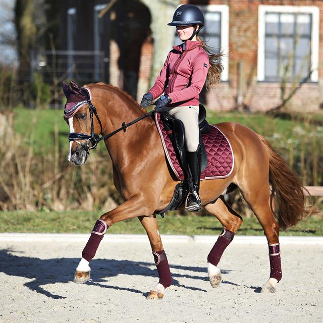 Bandages HORSEGEAR HGAurum Donkerrood