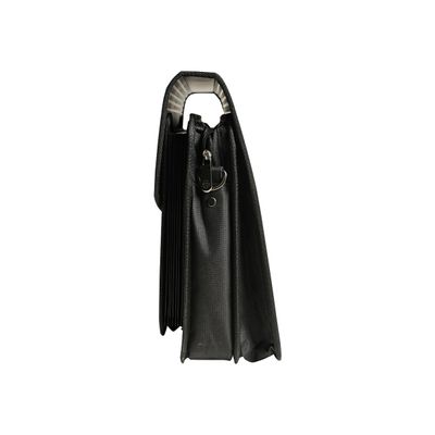 Exacompta Exatravel - Classeur ménager (valisette trieur) 7 onglets - noir