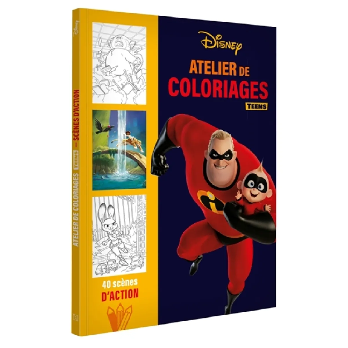 DISNEY TEENS : Atelier de coloriages : Scènes d'action