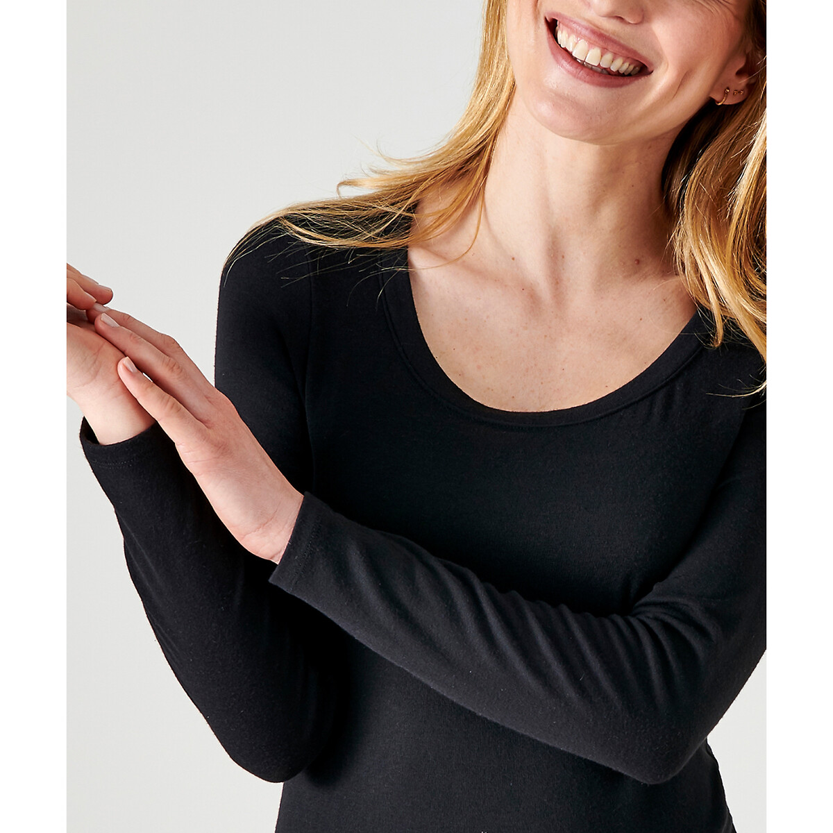 DAMART<br>Camiseta de manga comprida Thermolactyl com classificação térmica 4