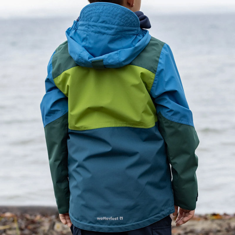 Kinder Wynn Regenjacke kelp forest