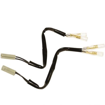 Connectique Oxford POUR CLIGNOTANTS SPECIFIQUES Honda (2 fils) Universel - Noir