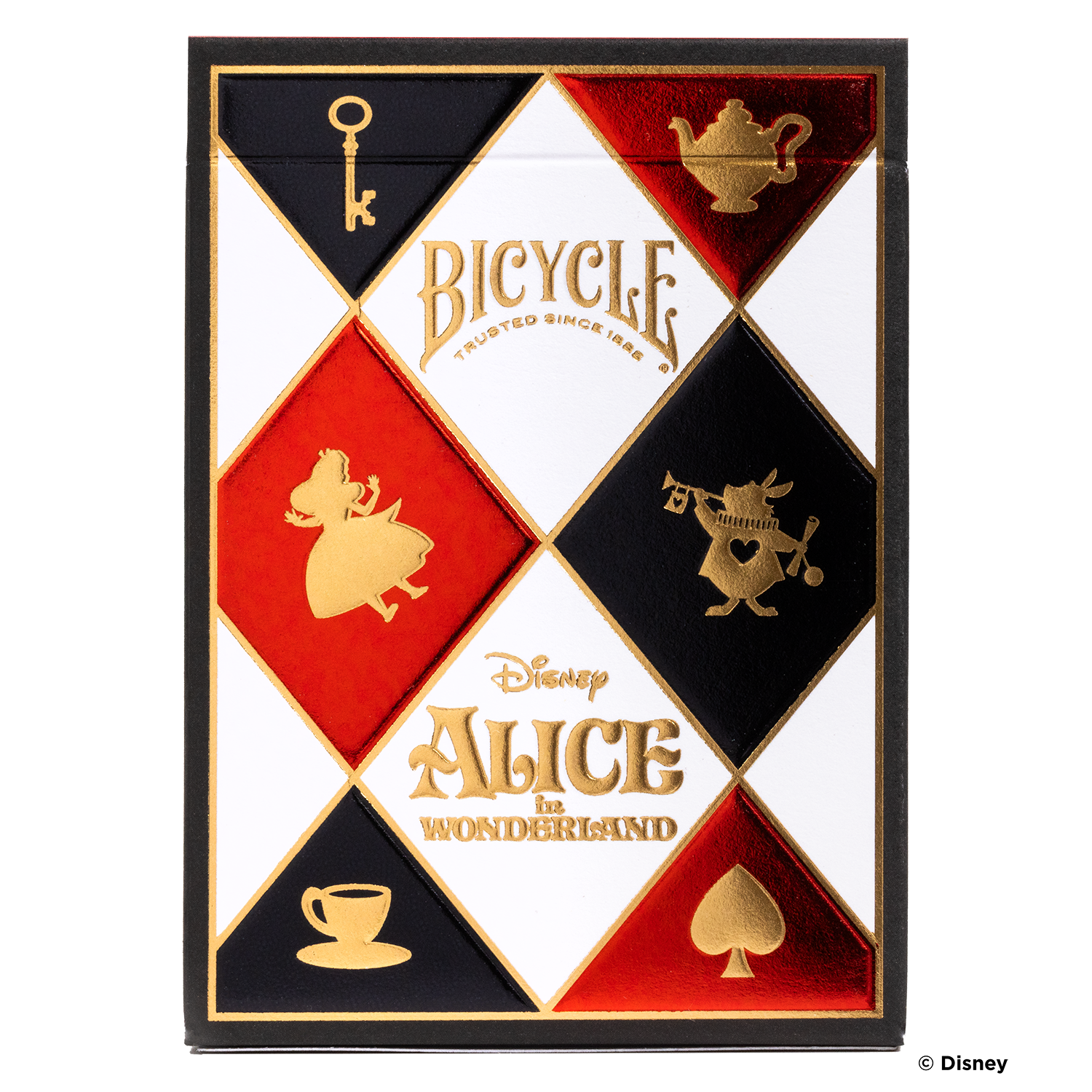 Bicycle® Kartendeck - Disney Alice in Wonderland Kartenspiel Spielkarten Pokerkarten