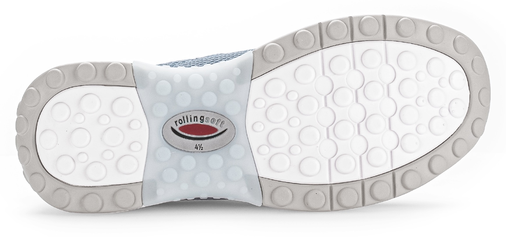 Gabor Rollingsoft Keilsneaker  , Freizeitschuh, Halbschuh, Schnürschuh mit Logoschriftzug