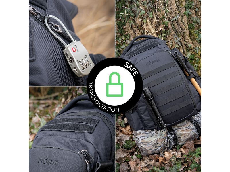 Dörr Fotorucksack ProTac Schwarz Fotorucksack für den Outdoor-Einsatz