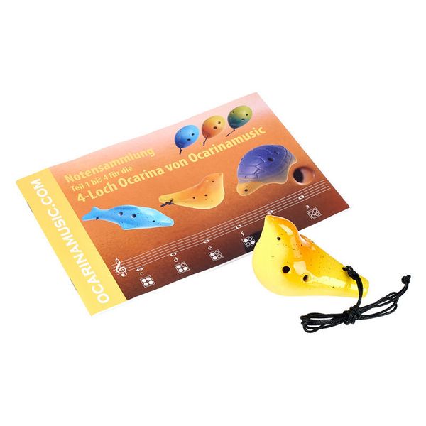 Thomann Ocarina 4H Bird Yellow-Orange