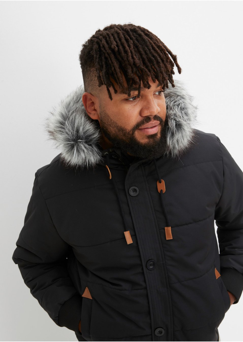 Veste fonctionnelle à capuche style blouson