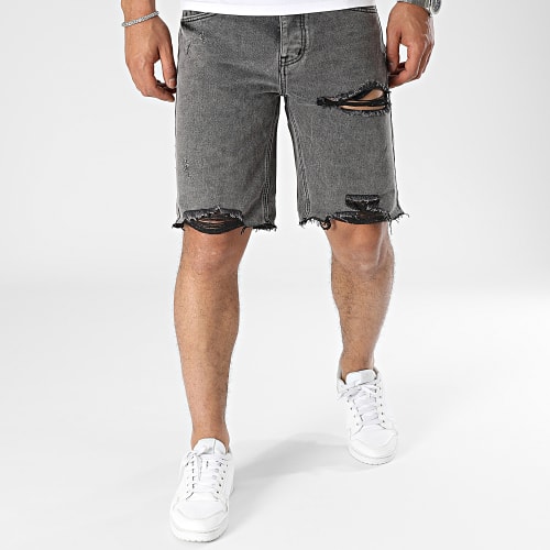 Short Jean Gris Anthracite
