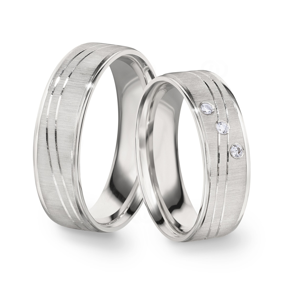 Paarringe 925 Silber Piacenza