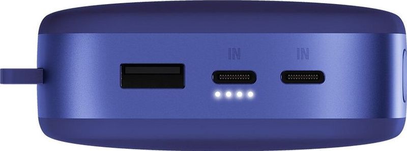 Fresh 'n Rebel - Powerbank 24000 mAh - Kleur True Blue - Snelladen