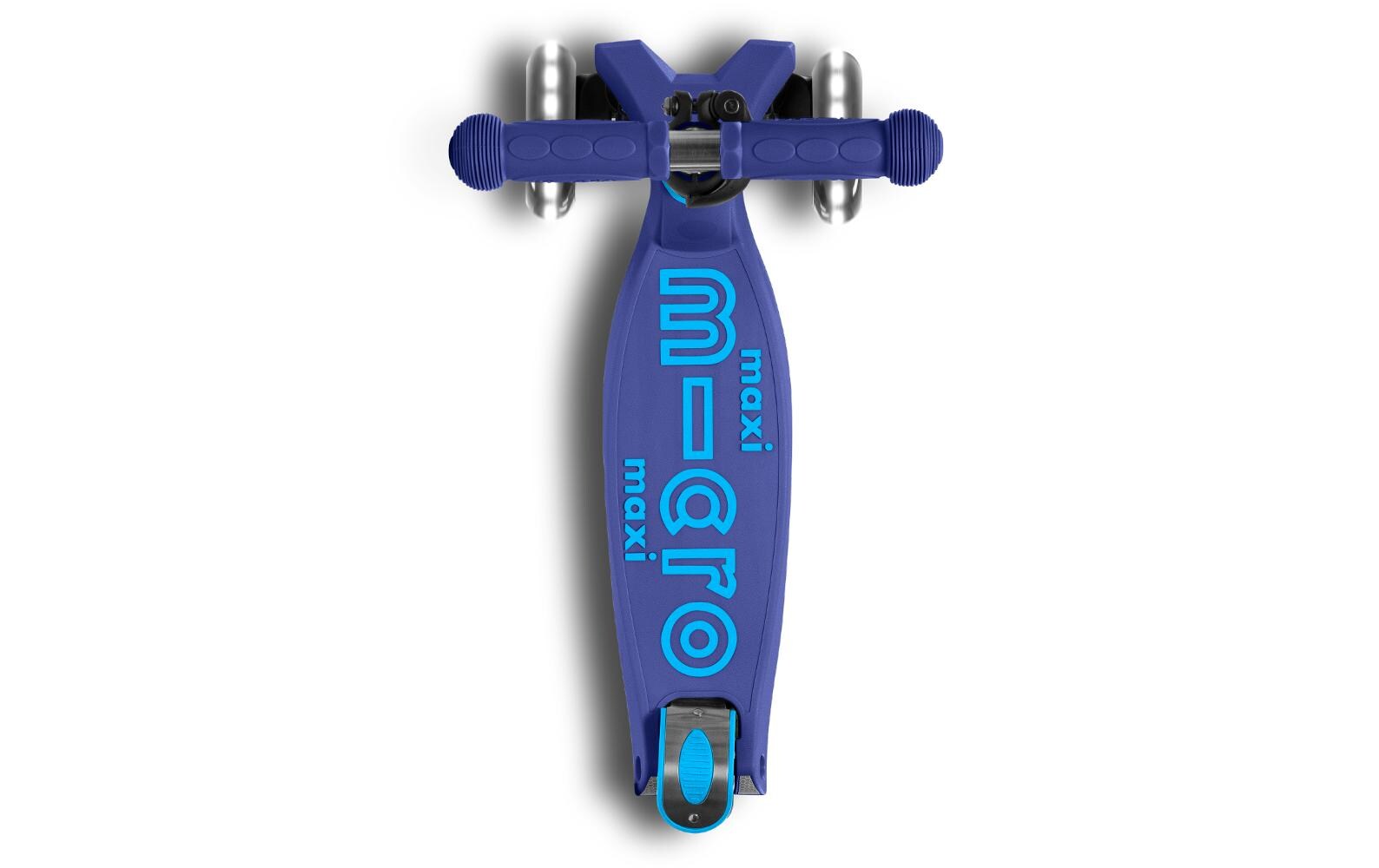 Kickboard Maxi Micro Deluxe LED Foldable<br>Faltbares Kickboard