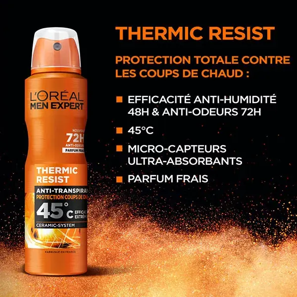 Desodorante Spray L'Oréal Men Expert Thermic Resist 150 ml