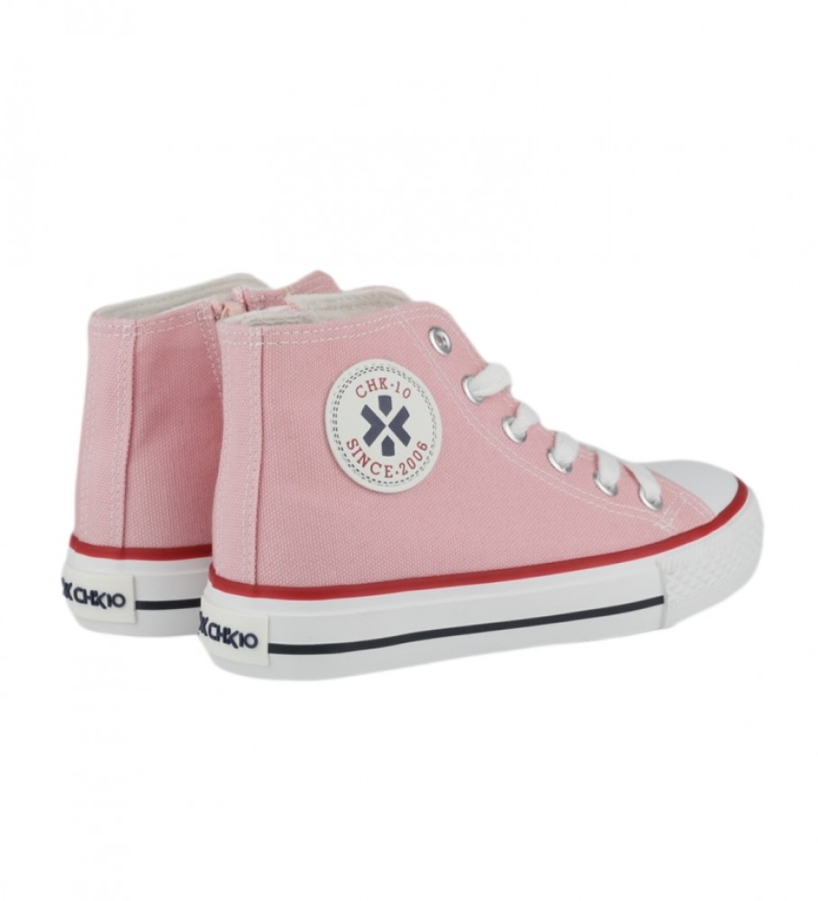 Botas de cano curto rosa Chika10 City Kids 02N