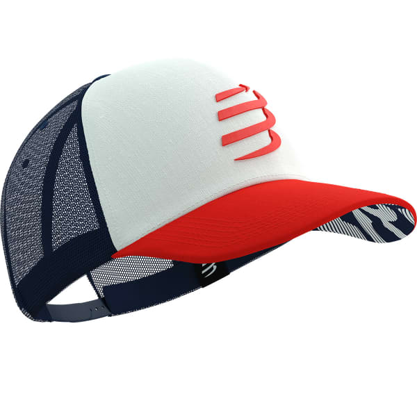 Casquette trail COMPRESSPORT TRUCKER CAP SUGAR/BLUES