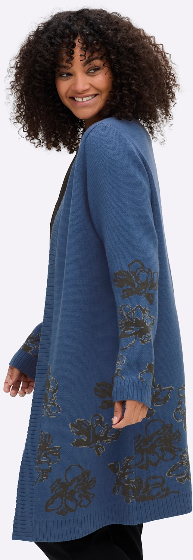 Sheego Longstrickjacke