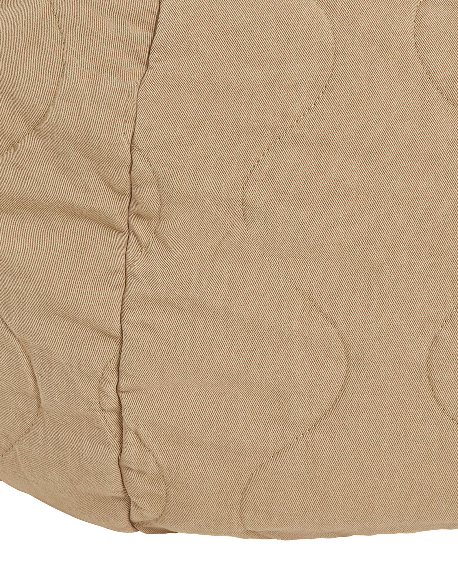 Pouf rond matelassé - taille enfant - landscape | Marron