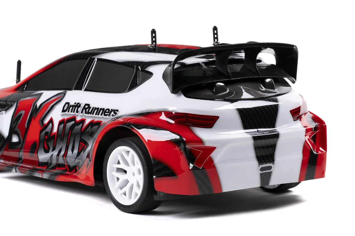 TEC-TOY - Ghost R/C 1:10 2,4GHz 7,2V 300mAh Ni-MH - Rød