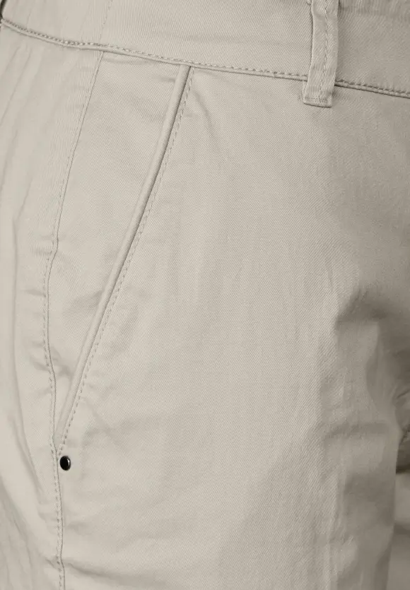 Casual Fit Chinohose - dolomite stone