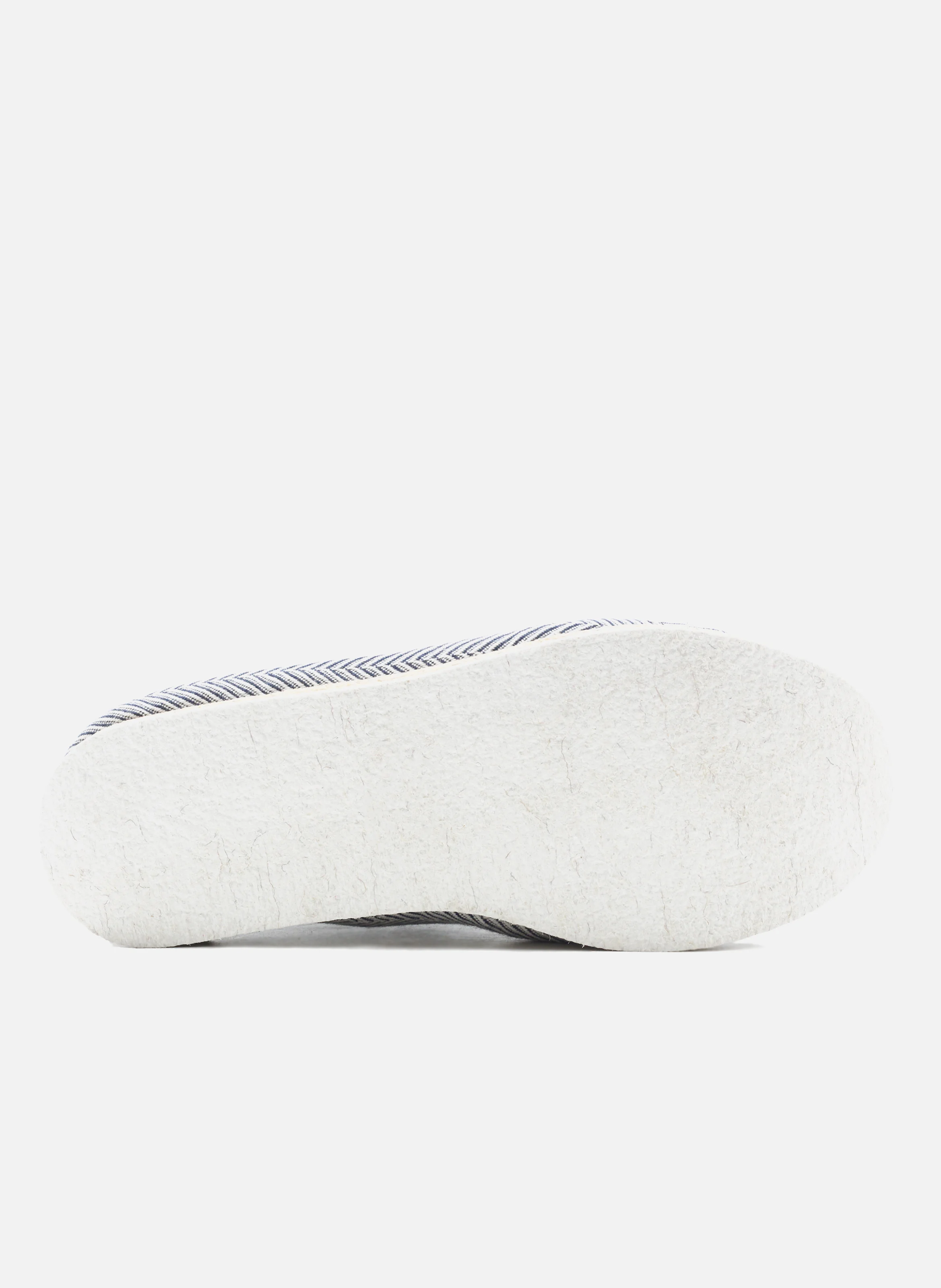 Charentaises tissu | Blanc