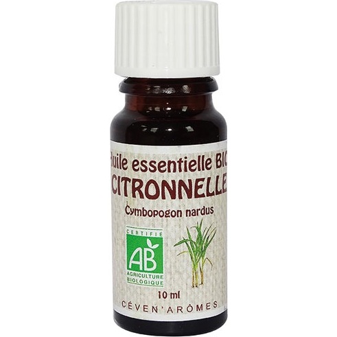 Huile essentielle citronnelle bio 10ml