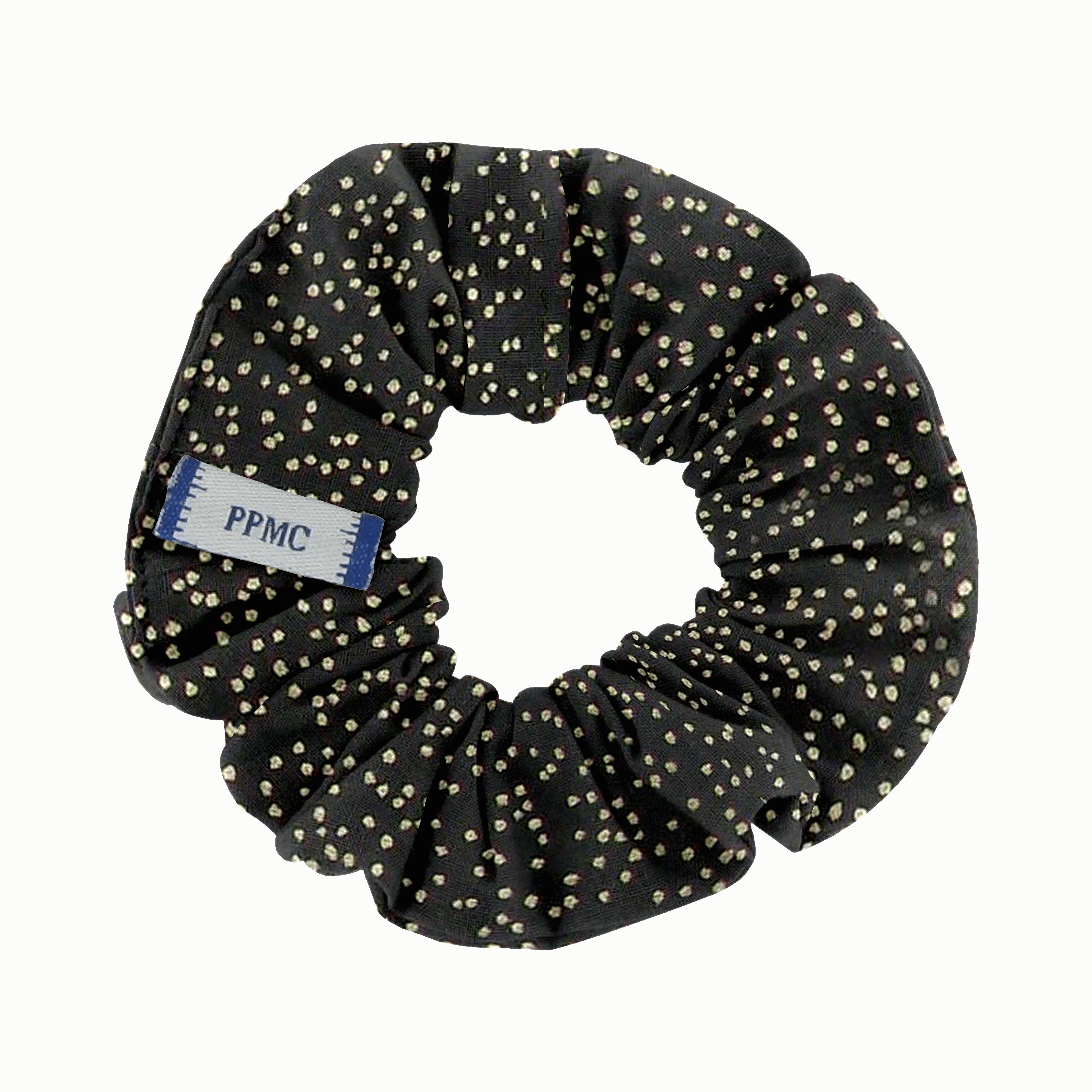 Petit Chouchou Noir Pailleté