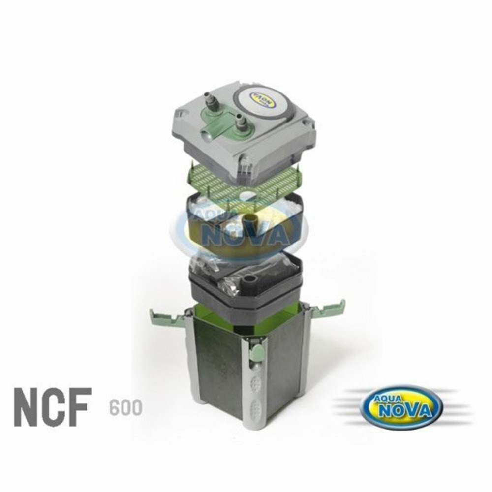 Ncf-1200 - filtre externe pour aquarium jusqu'à 450l