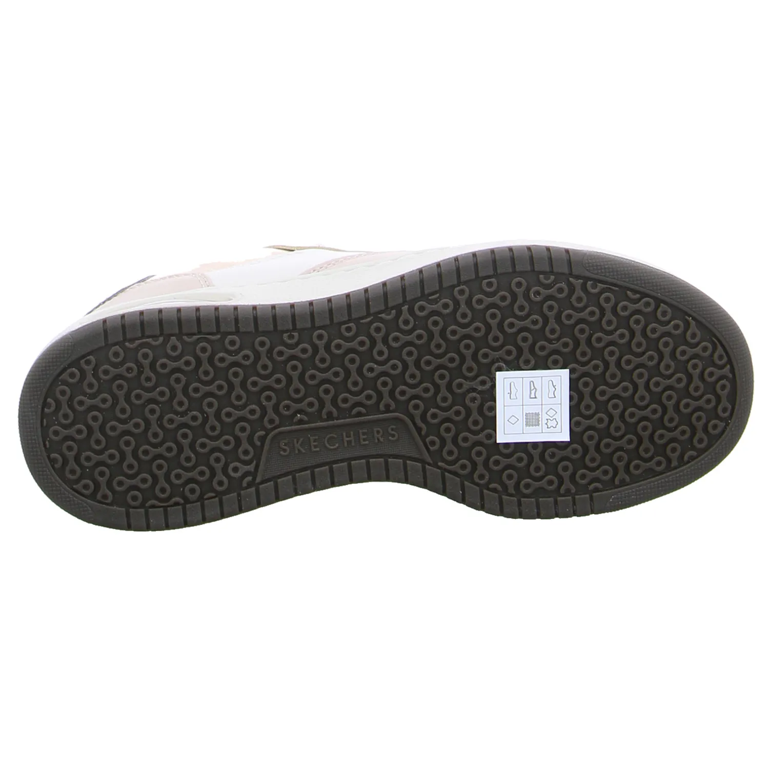 SKECHERS Sneaker Taupe Recycelte Materialien