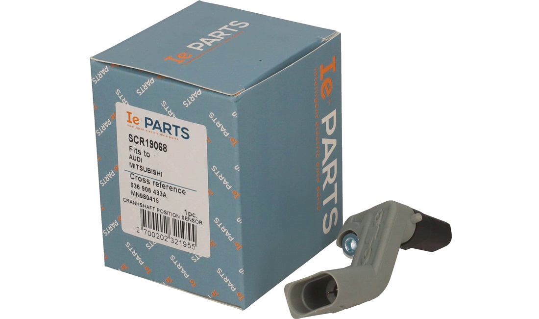 Impulsensor, krumtapaksel