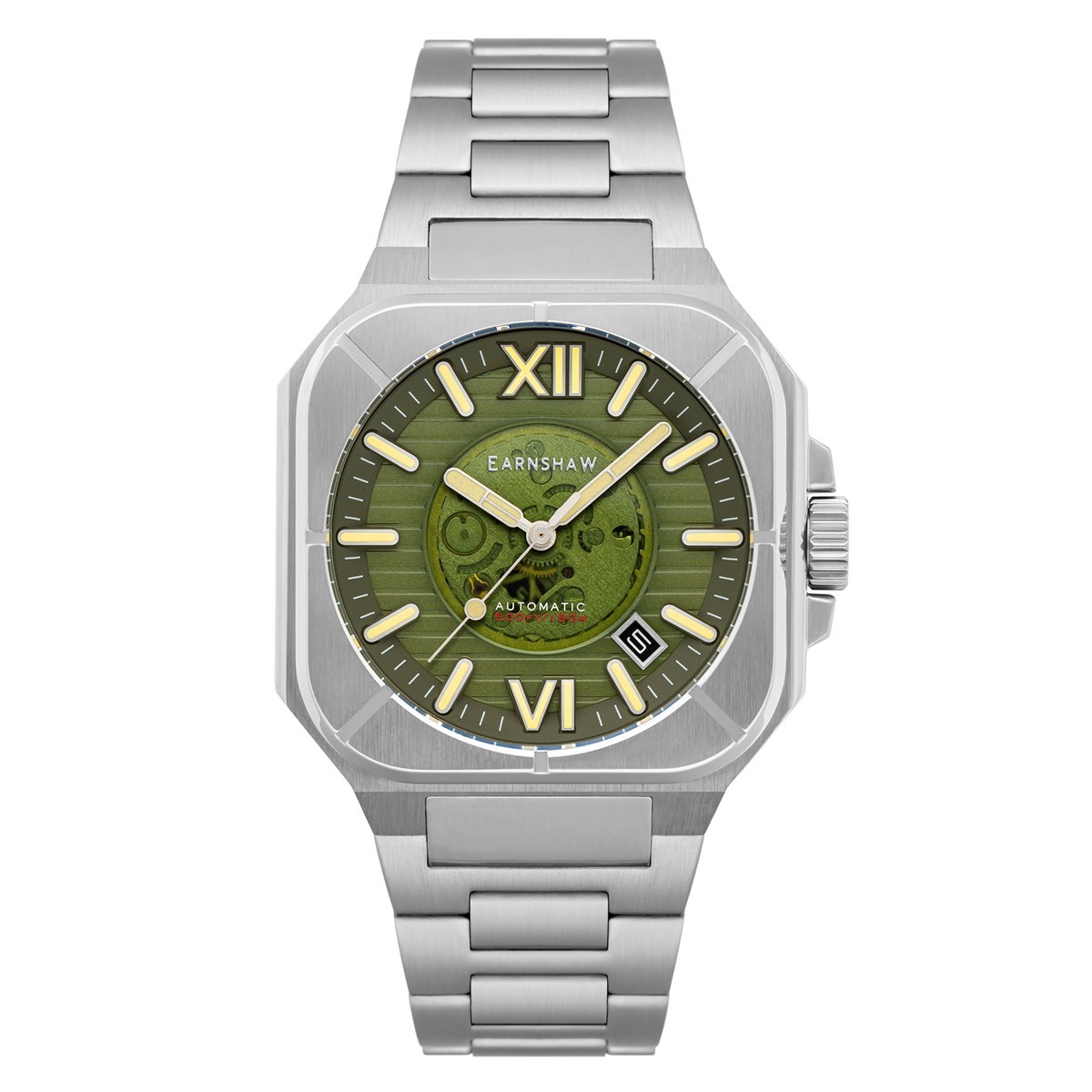 Montre automatique bracelet acier inoxydable ARMOURY SKELETON AUTOMATIC