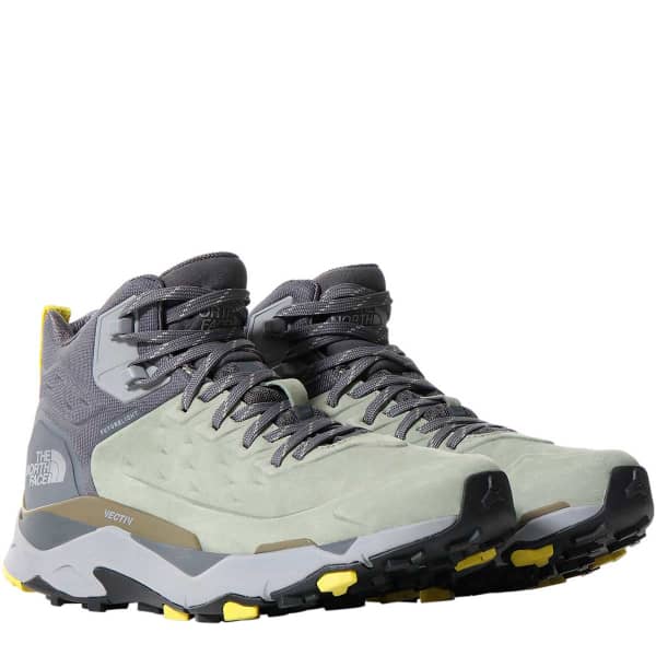Chaussure de randonnée mid THE NORTH FACE M VECTIV EXPLORIS MID FUTURELIGHT LTHR TEA GREEN/VANADIS GREY