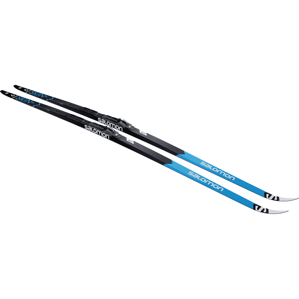 Pack ski de fond SALOMON RC9 ESKIN MED + PROLINK SHIFT-IN CLASSIC BLACK/BLUE/WHITE