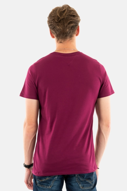 Tee shirt tommy jeans dm0dm04411 vvk valley grape