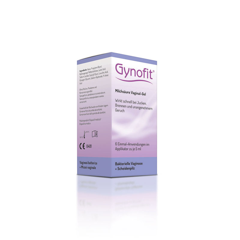 GYNOFIT Milchsäure-Gel Vaginalgel<br>6 × 5 ml, Vaginalgel