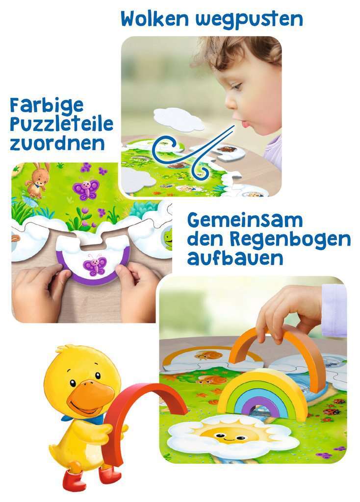 Ravensburger Spiel ministeps: Emils buntes Regenbogen-Spiel