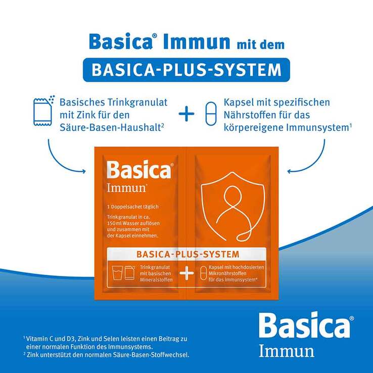 Basica Immun Trinkgranulat + Kapsel , 30 St