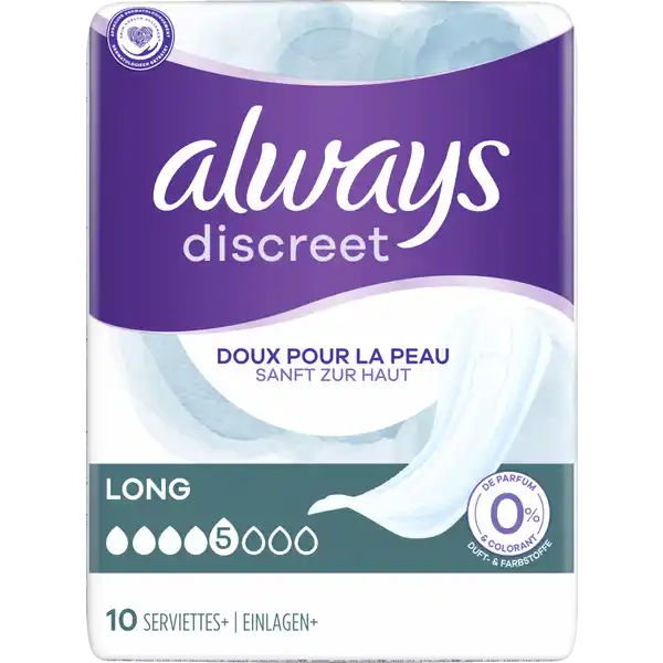 Discreet Inkontinenz Einlagen Long