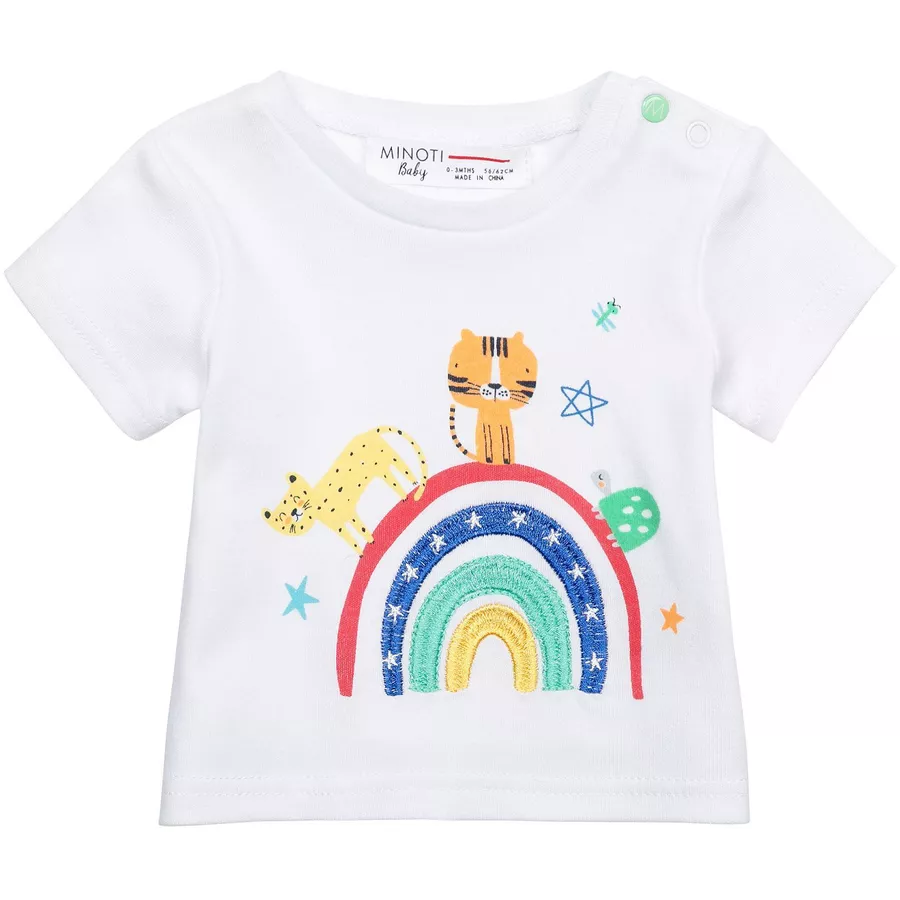MINOTI T-Shirt und Leggings im Set Weiß