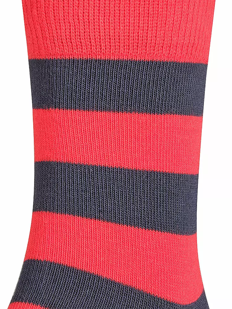 FALKE Kinder Socken Happy Stripe 2er Pkg marine blau