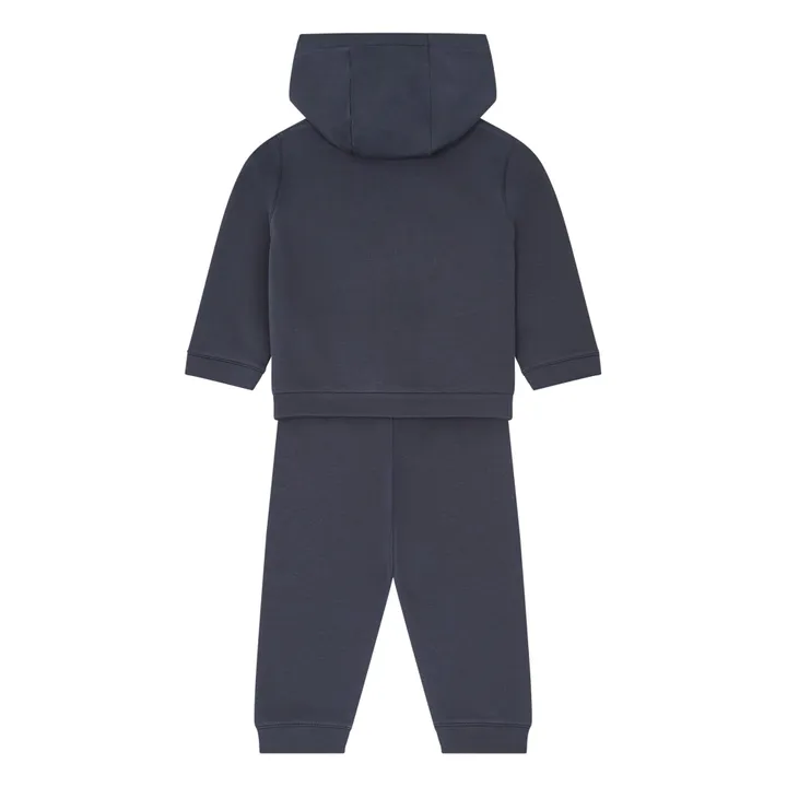 Moncler Ensemble Jogger Logo | Bleu marine