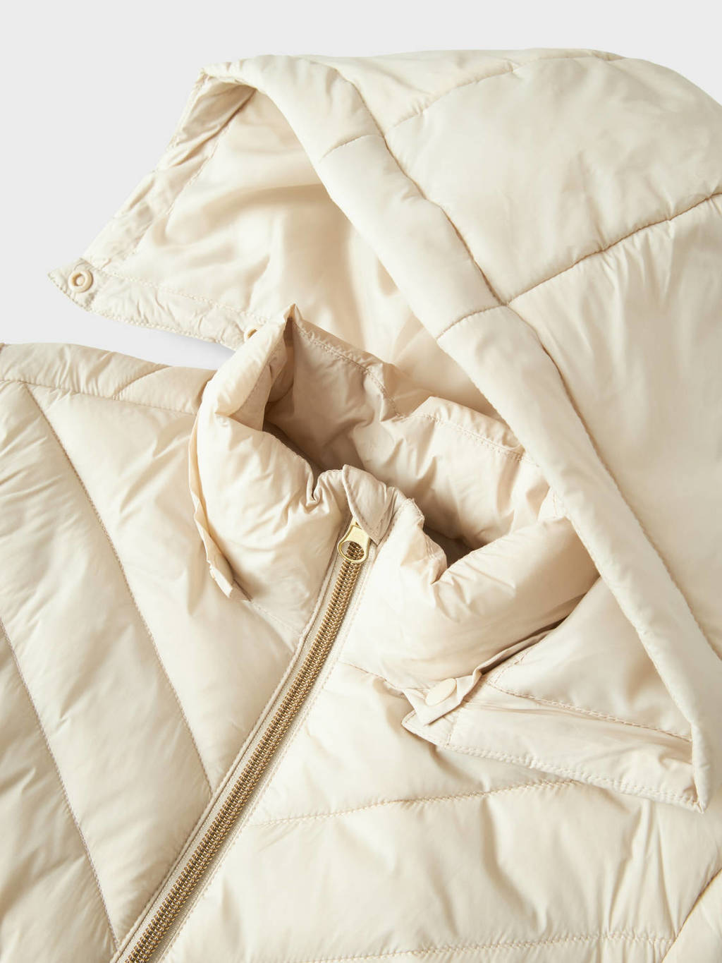 NAME IT gewatteerde winterjas NKFMONAY offwhite