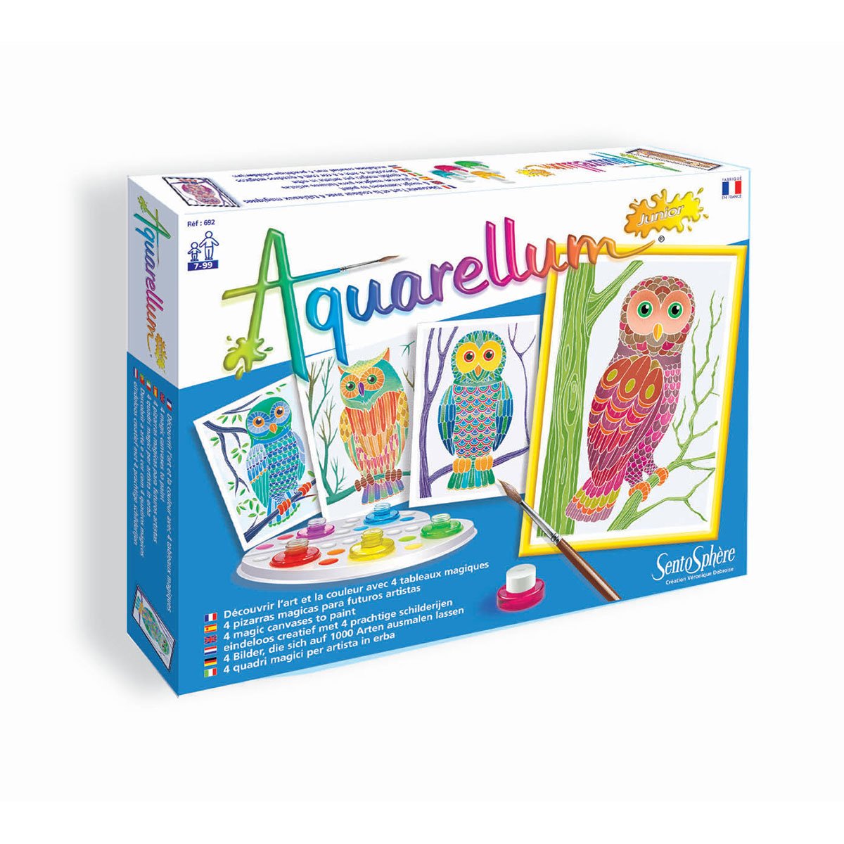 Aquarellum Junior Hiboux
